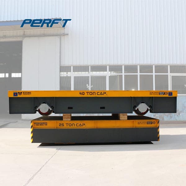 battery platform transfer car for die plant cargo handling 30 tons